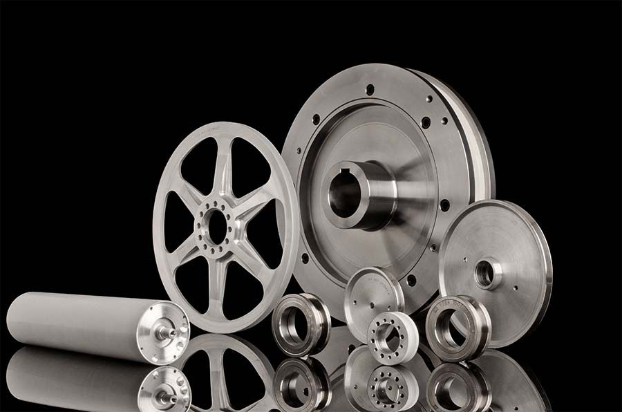 Drahtführungsrollen und -scheiben